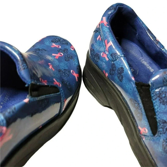 Easy work by easy street  size 7.5M blu and pink slip on stability balance work - Picture 7 of 10